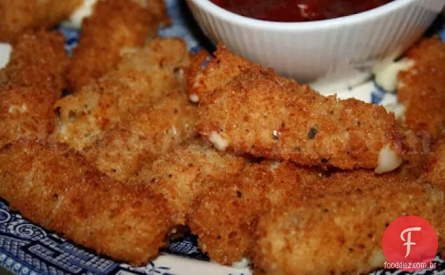 Palitos De Queijo Mussarela Frito