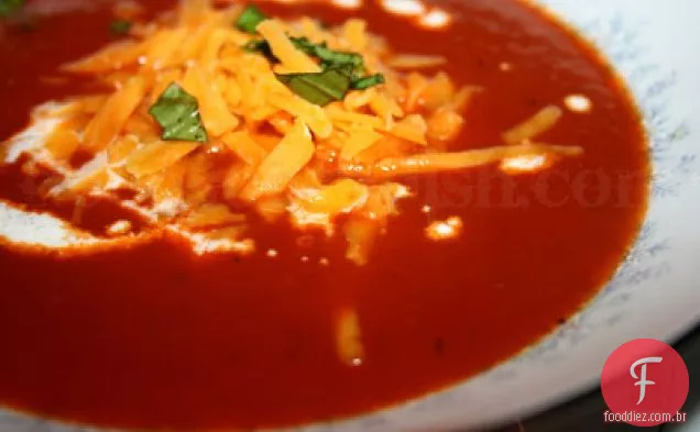 Sopa De Tomate Fresco