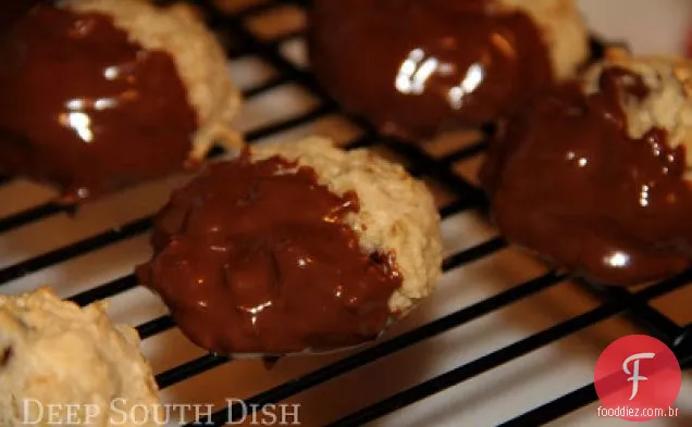 Biscoitos De Chocolate Com Aveia