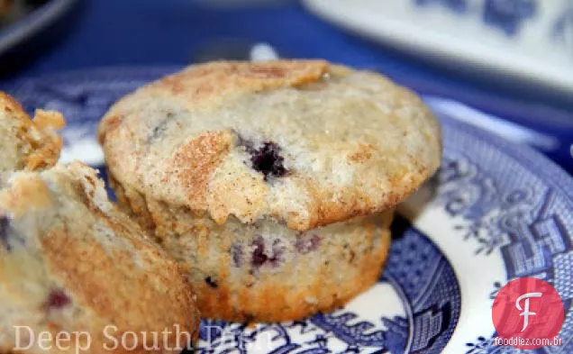 Muffins De Mirtilo Duplo