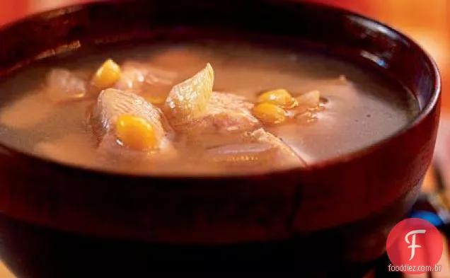 Sopa De Frango-Ginseng