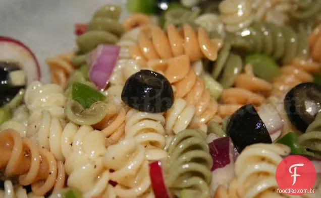 Salada Italiana Da Massa De Rotini Da Tri-Cor