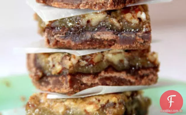 Chocolate Pecan Pie Bars