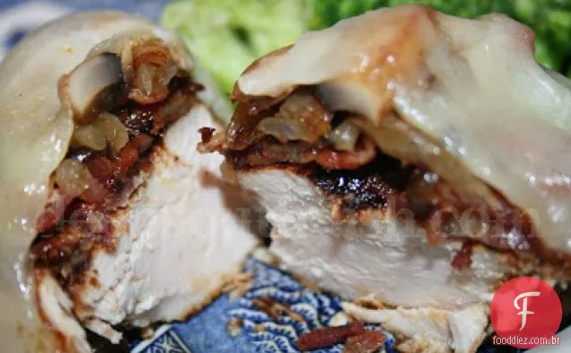 Frango grelhado e sufocado