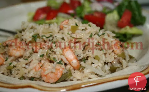 Cajun Camarão Pilaf