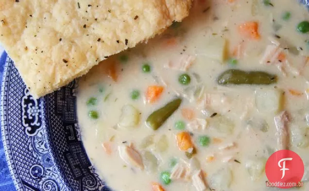 Sopa De Torta De Frango