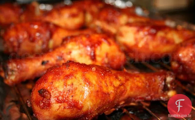 Não há nada de coxinhas de frango