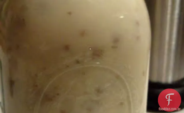 Creme caseiro de sopa de cogumelos