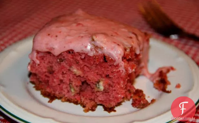Bolo De Noz-Pecã De Coco Morango