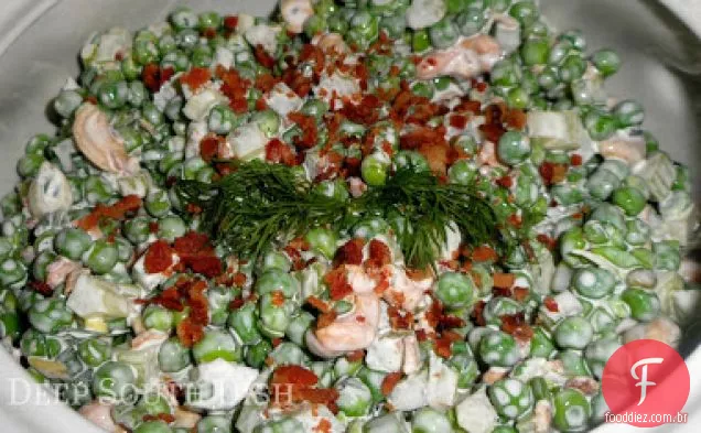 Salada De Ervilha Inglesa Fria À Moda Antiga
