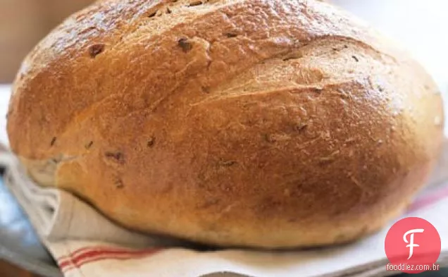 Pão De Centeio Azedo Saudável