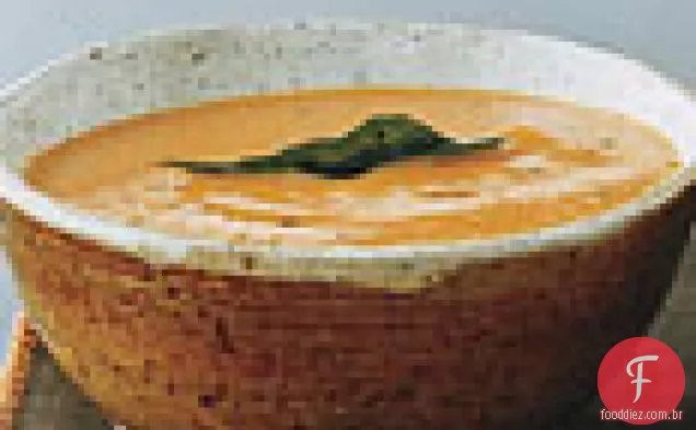 Sopa De Abóbora Com Curry
