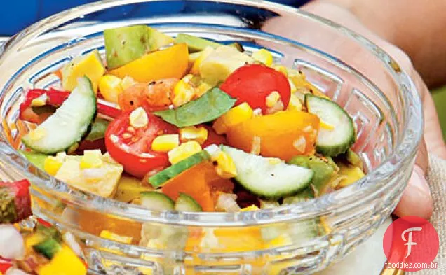 Salada De Milho E Abacate