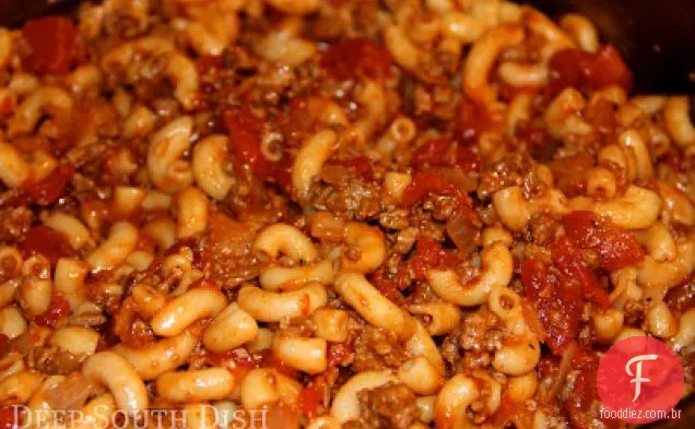Goulash Americano De Carne Moída Básica