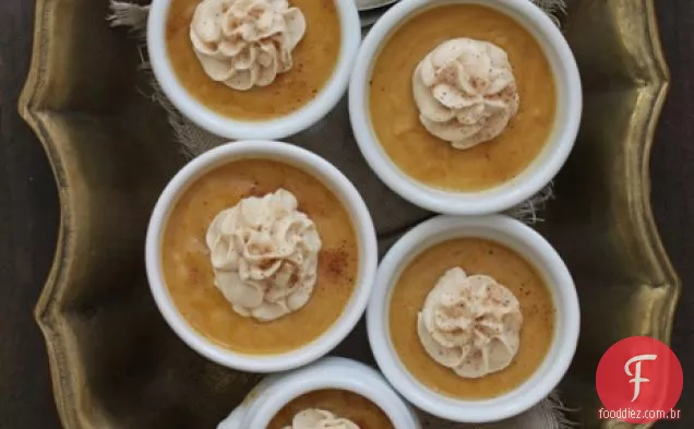 Caramel Pumpkin Pot De Crème