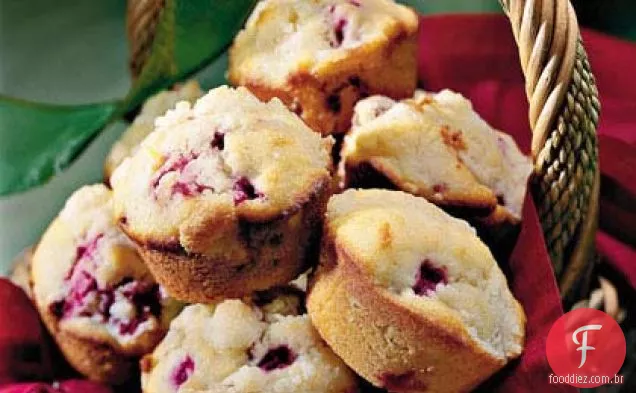 Muffins Limão-Framboesa