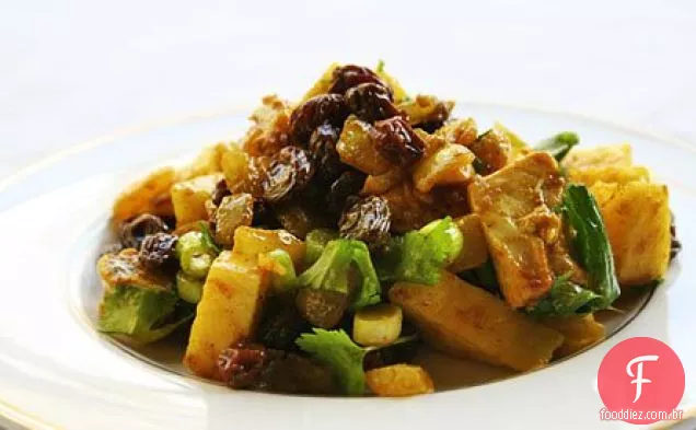 Salada De Caril De Frango