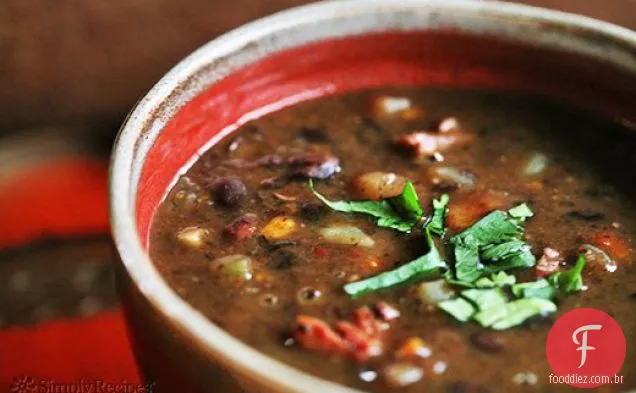 Sopa De Feijão Preto