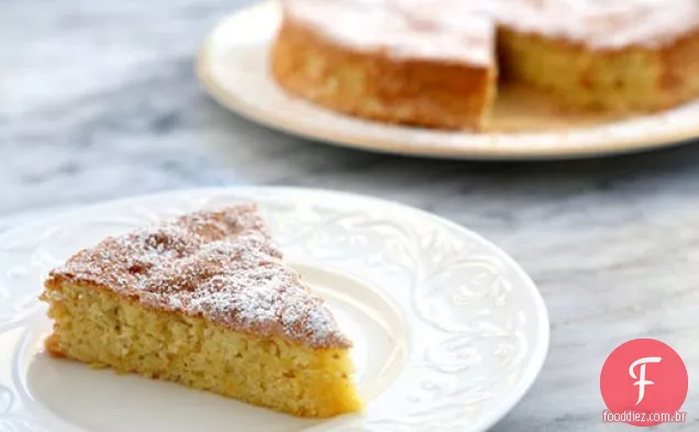Bolo De Amêndoa De Limão Sem Farinha