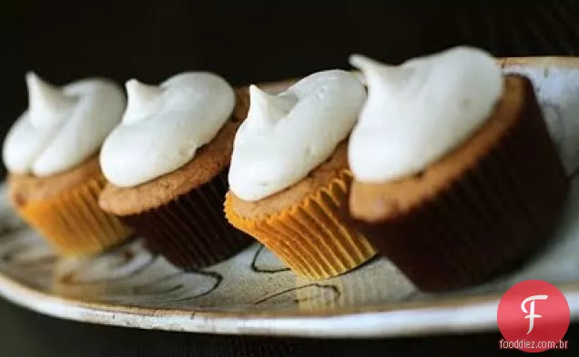 Abóbora Maple Chip Cupcakes