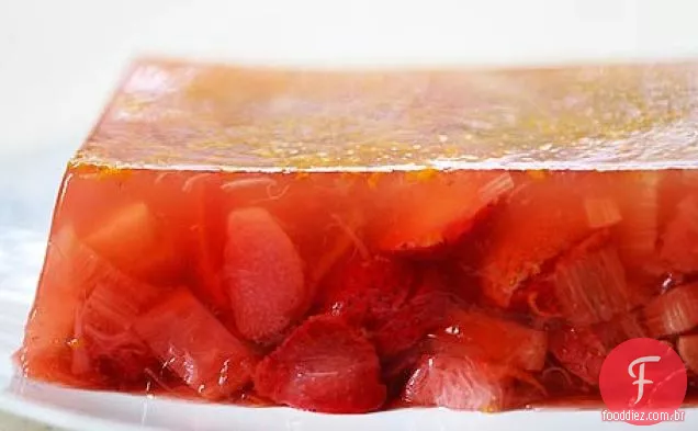 Terrina De Ruibarbo De Morango