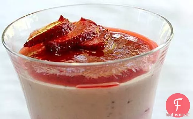 Mousse De Chocolate Branco Morango