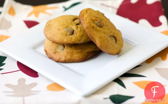 Biscoitos De Chocolate De Abóbora