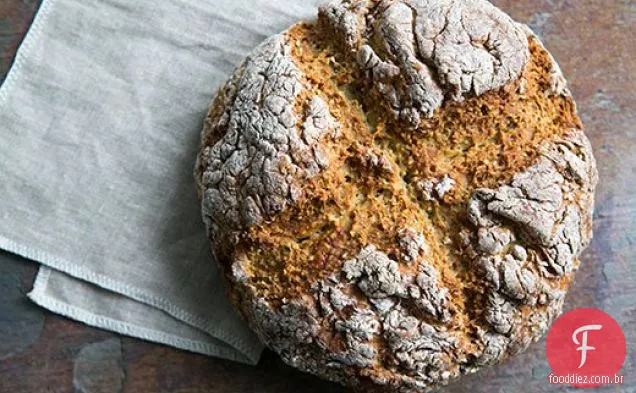 Pão De Soda De Aveia