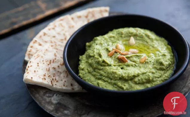 Basil Hummus