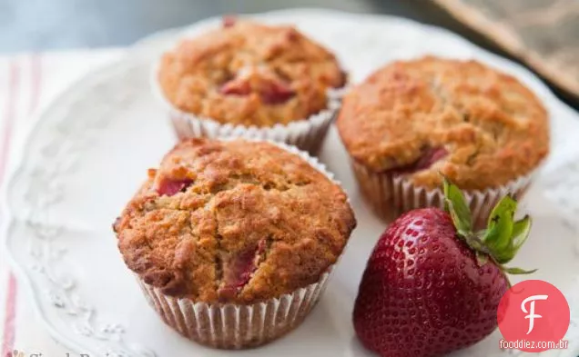 Muffins De Aveia Morango