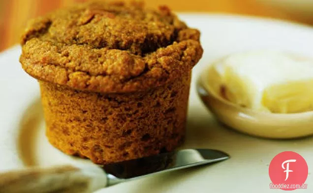 Muffins De Fubá De Abóbora