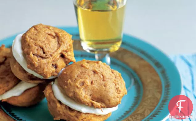 Sanduíches De Creme De Abóbora