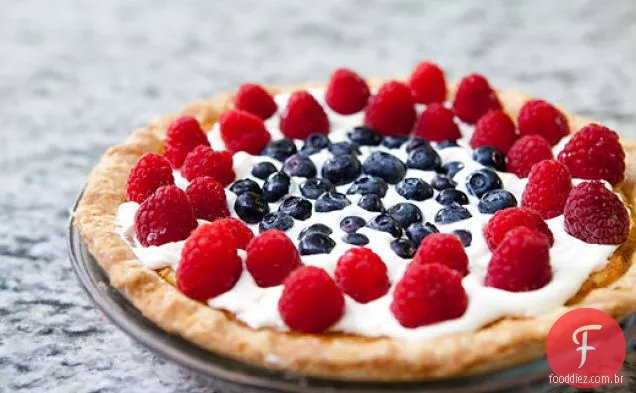 Quarta de Julho Buttermilk Pie