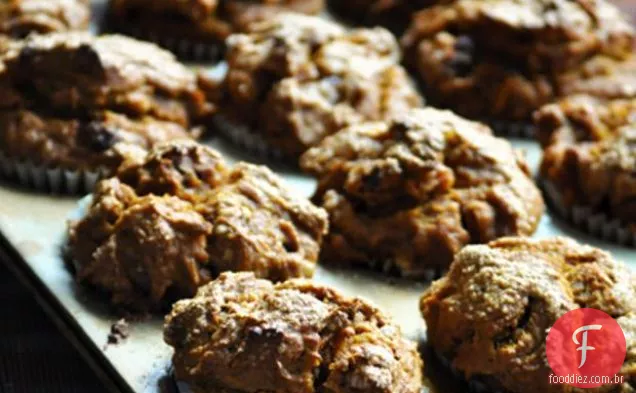 Muffins De Torta De Abóbora