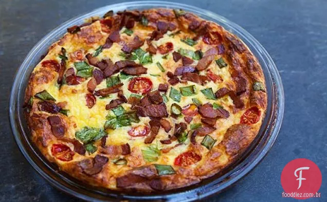 Quiche Sem Crosta De Queijo