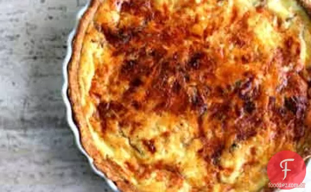 Quiche De Cebola Caramelizada