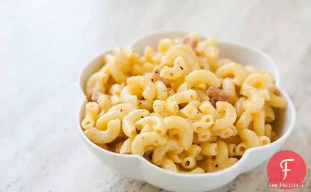 Macarrão rápido com queijo