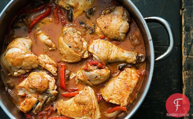 Frango Cacciatore (Frango Estilo Caçador)