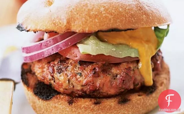 Lucques Pork Burger