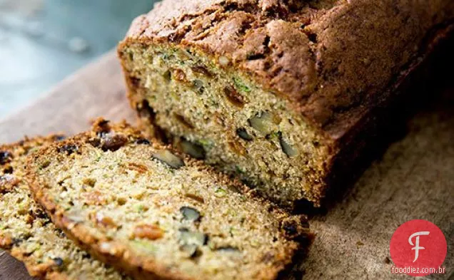 Pão de abobrinha com abacaxi