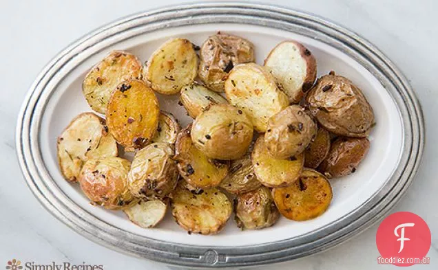 Batatas Novas Assadas