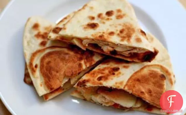 Maçã Frango Quesadilla