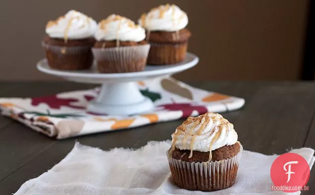 Abóbora Spice Latte Cupcakes