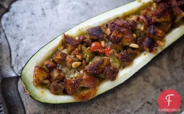 Pesto Recheado Abobrinha