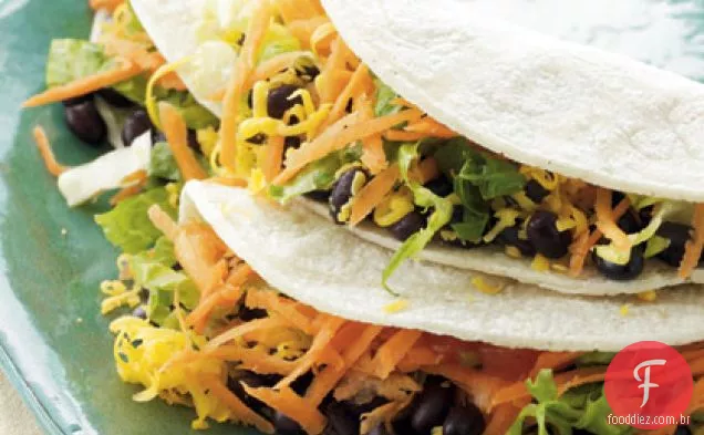 Tacos De Feijão Preto