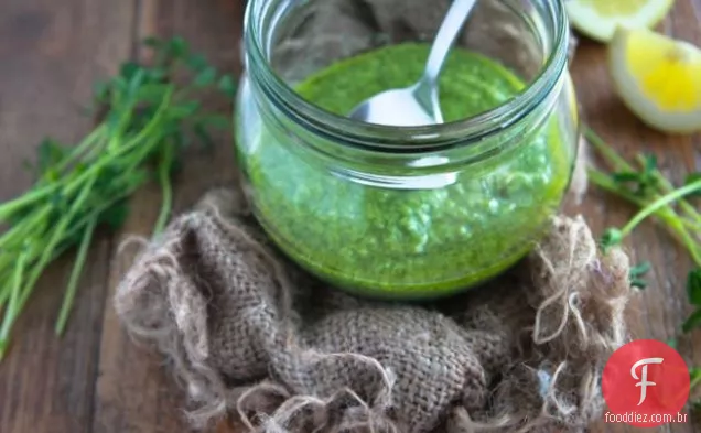 Lemon Pepita Pesto & London Broil