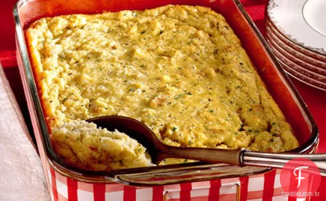 Caçarola de queijo e ovo