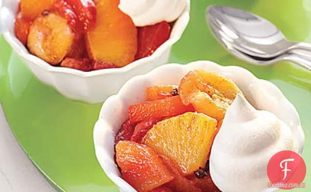 Pacotes De Frutas Grelhadas
