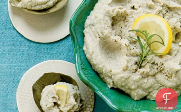 Bacalhau, Alcachofra e molho de Feijão Branco