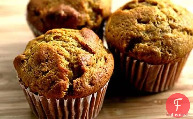 Muffins De Abóbora E Gengibre
